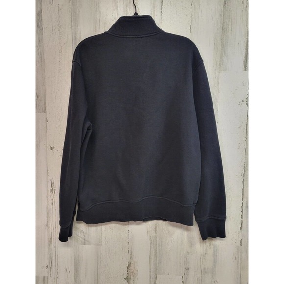 Michael Kors Sweater Men Large Black Full Zip Casual Classic Normcore Dadcore - Picture 2 of 11